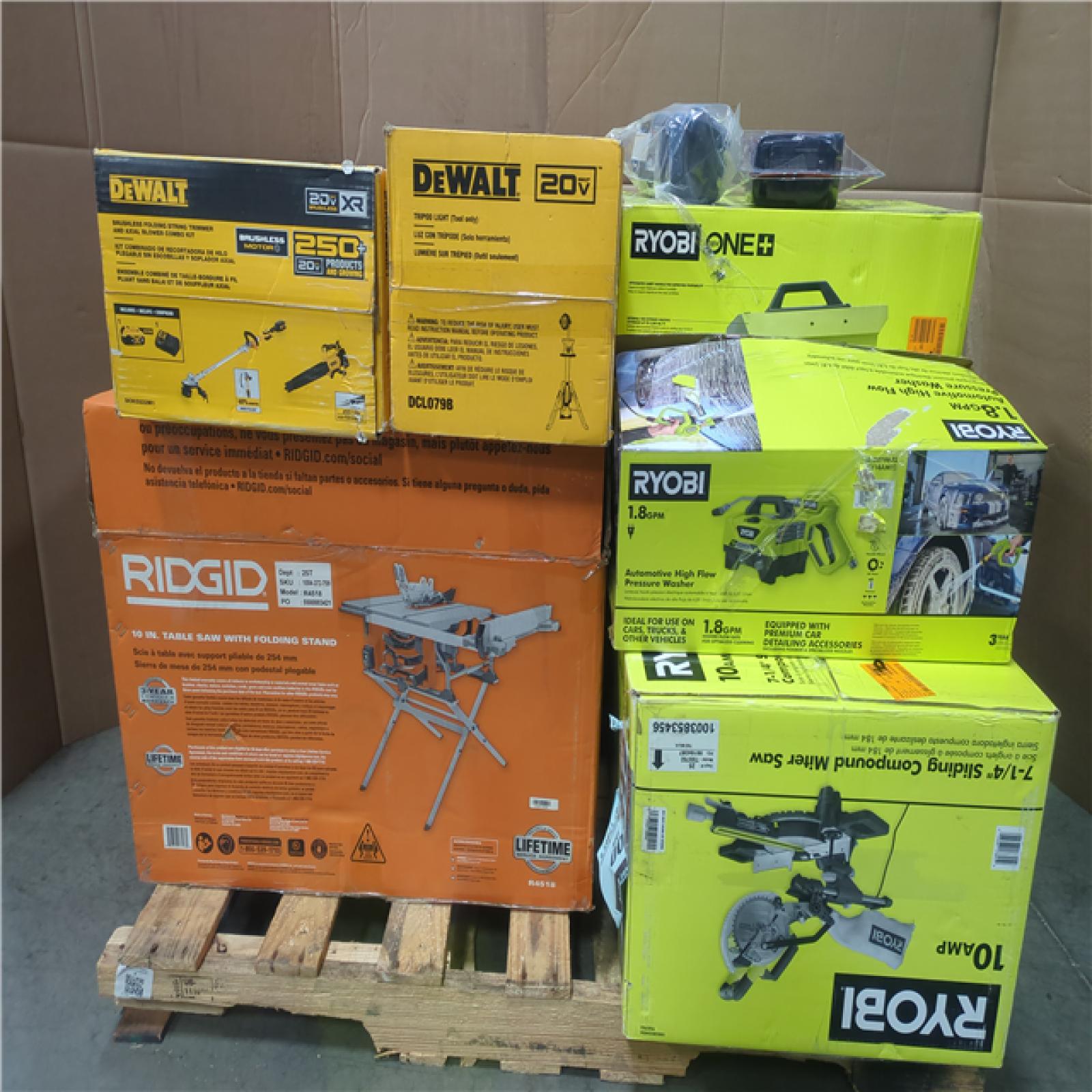 CALIFORNIA AS-IS TOOL PALLET