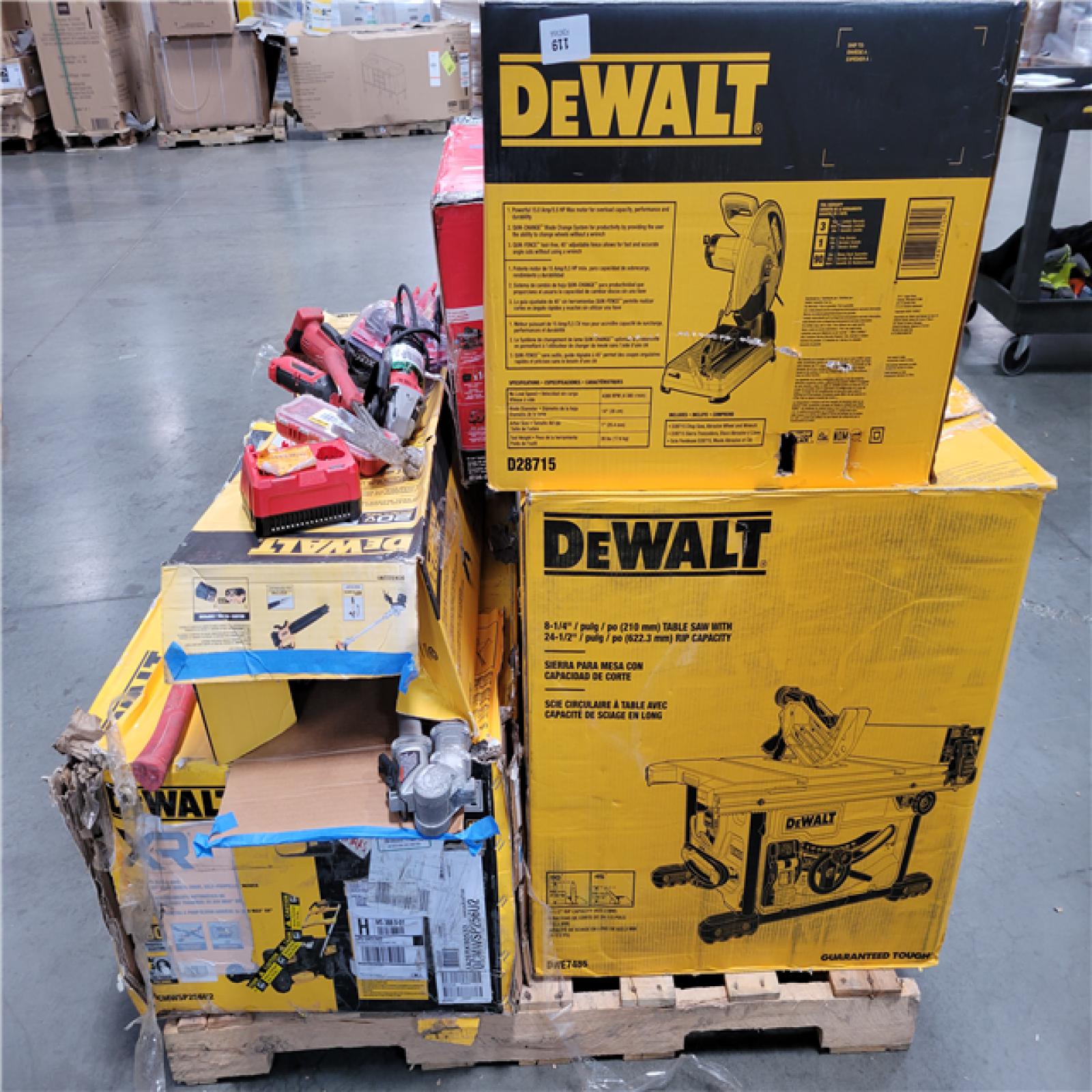 California AS-IS Tool Pallet