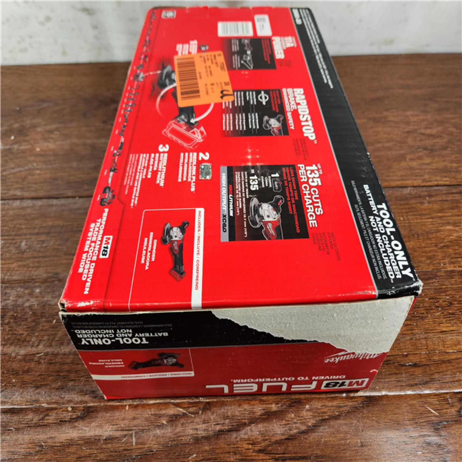 NEW! Milwaukee M18 FUEL Brushless Cordless 4-1/2 in./5 in. Grinder w/Paddle Switch (Tool-Only)