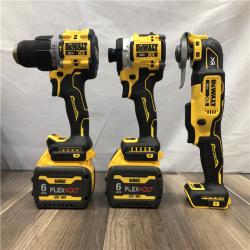 AS-IS DEWALT 20V MAX Lithium-Ion Cordless 3-Tool Combo Kit