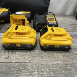 AS-IS DEWALT 20V MAX Lithium-Ion Cordless 2-Tool Combo Kit