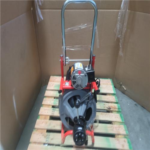 CALIFORNIA AS-IS Rigid K-400 Drain Cleaning Machine