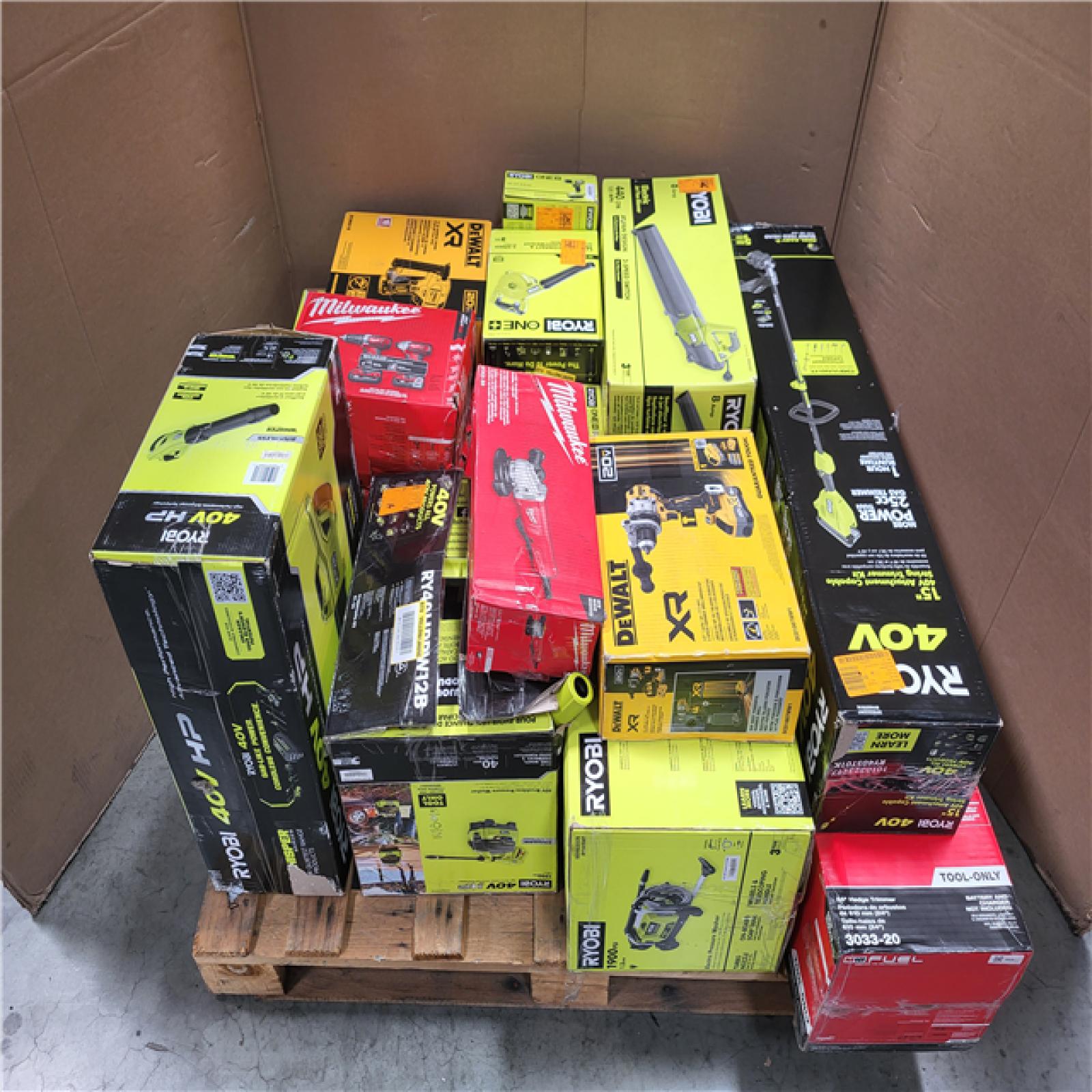 CALIFORNIA AS-IS TOOL PALLET