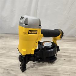 AS-IS DeWalt 1-3/4 in. 15 Degree Pneumatic Coil Roofing Nailer (Tool-Only)