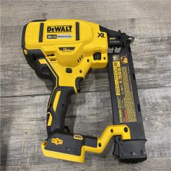 AS-IS DEWALT 20V MAX XR Lithium-Ion Electric Cordless 18-Gauge Brad Nailer (Tool Only)