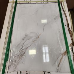 Pnoenix NEW Daltile Kesler Marble Avorio 24 in. x 48 in. Polished Porcelain Floor and Wall Tile (341 sq. ft./22 case)