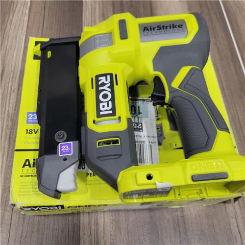 AS-IS RYOBI ONE+ 18V Cordless Airstrike 23-Gauge Pin Nailer (Tool Only)