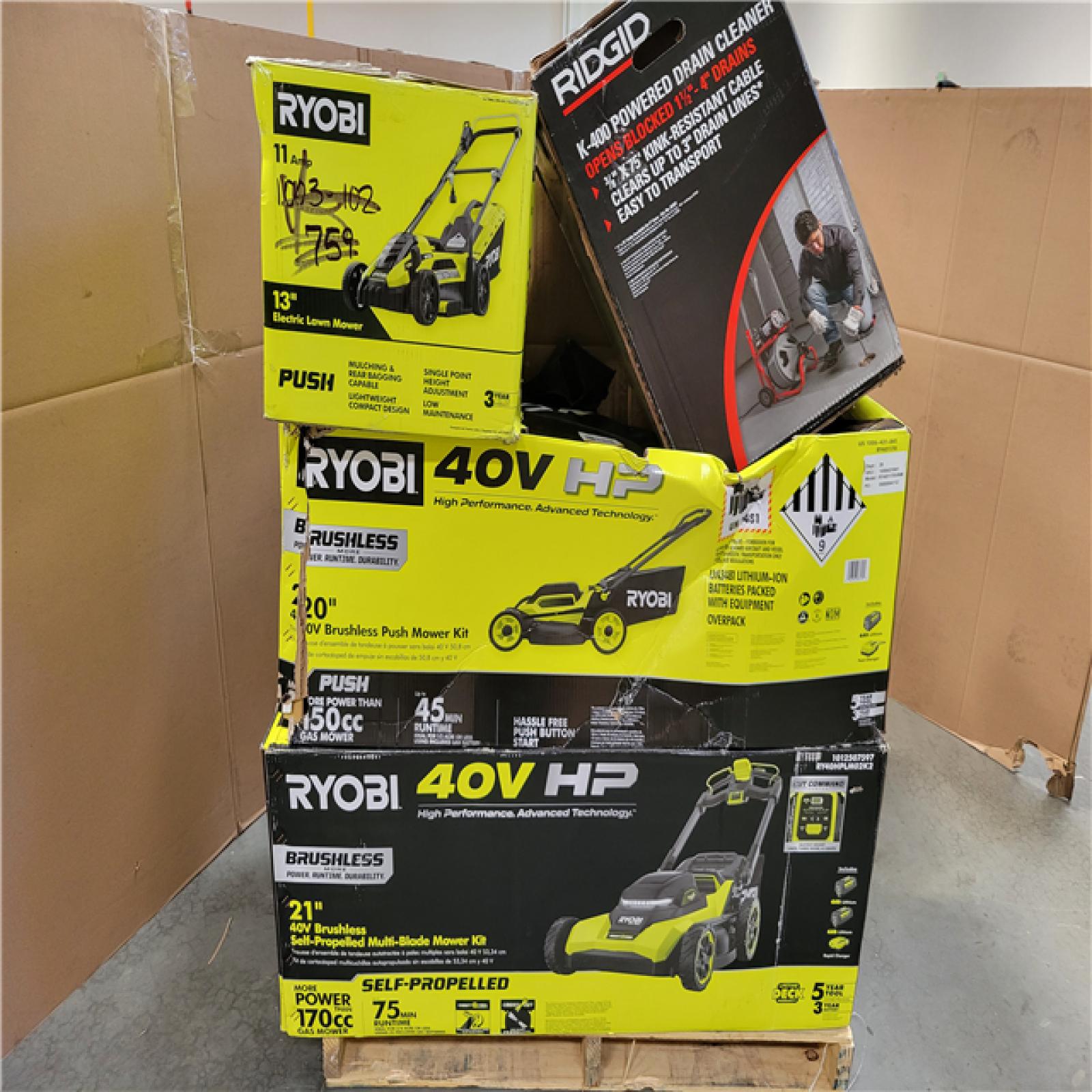 CALIFORNIA AS-IS OUTDOOR POWER EQUIPMENT