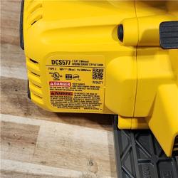 HOUSTON LOCATION - AS-IS DEWALT FLEXVOLT 60V MAX Cordless Brushless 7-1/4 in. Wormdrive Style Circular Saw (Tool Only)