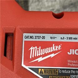 AS-IS Milwaukee FUEL 18V Lithium-Ion Brushless Cordless Jig Saw (Tool-Only)
