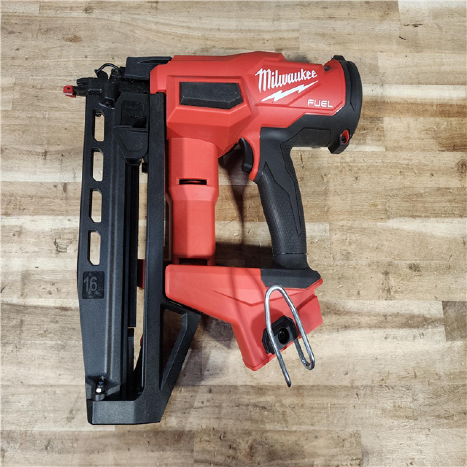 HOUSTON LOCATION - AS-IS Milwaukee FUEL 18-Volt Lithium-Ion Brushless Cordless Gen ll 16-Gauge Straight Finish Nailer (Tool Only)