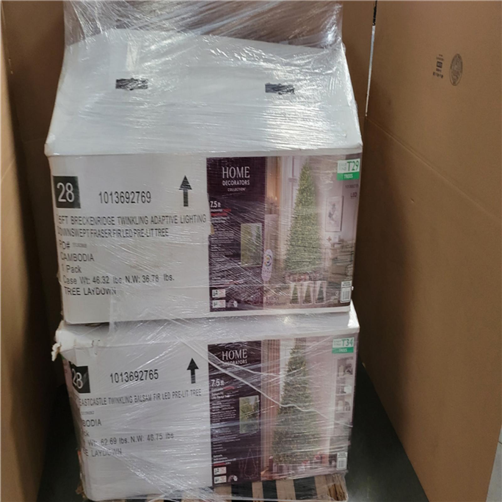 California AS-IS Holiday Pallet