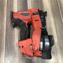 AS-IS Milwaukee FUEL 18-Volt Lithium-Ion Brushless Cordless Coil Roofing Nailer (Tool Only)