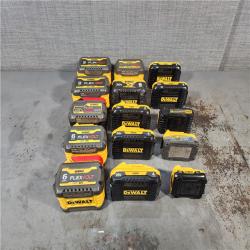 HOUSTON LOCATION - AS-IS DEWALT BATTERY PACK QTY - 15
