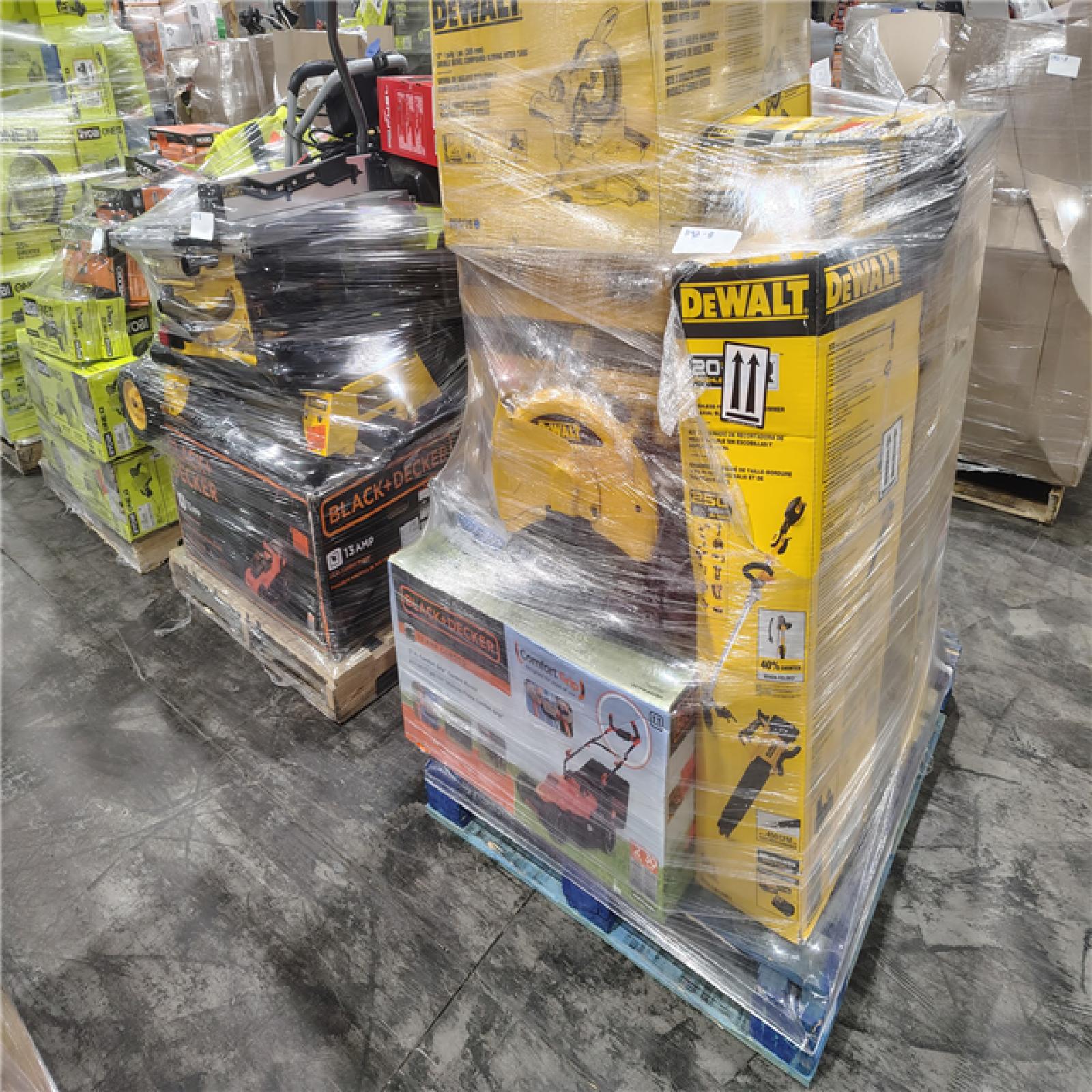 Pittston Location As-Is Power Tools Partial Truckload (11 Pallets) 1192-B