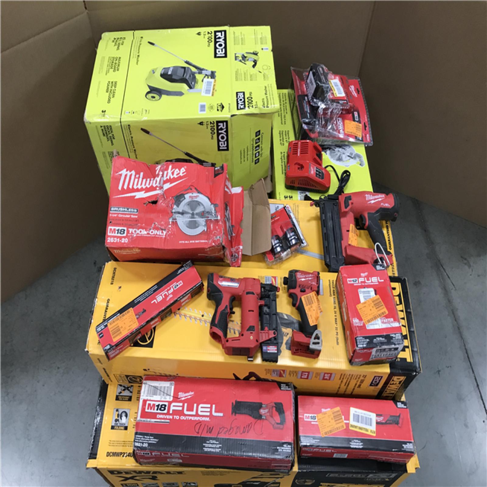 CALIFORNIA AS-IS TOOL PALLET