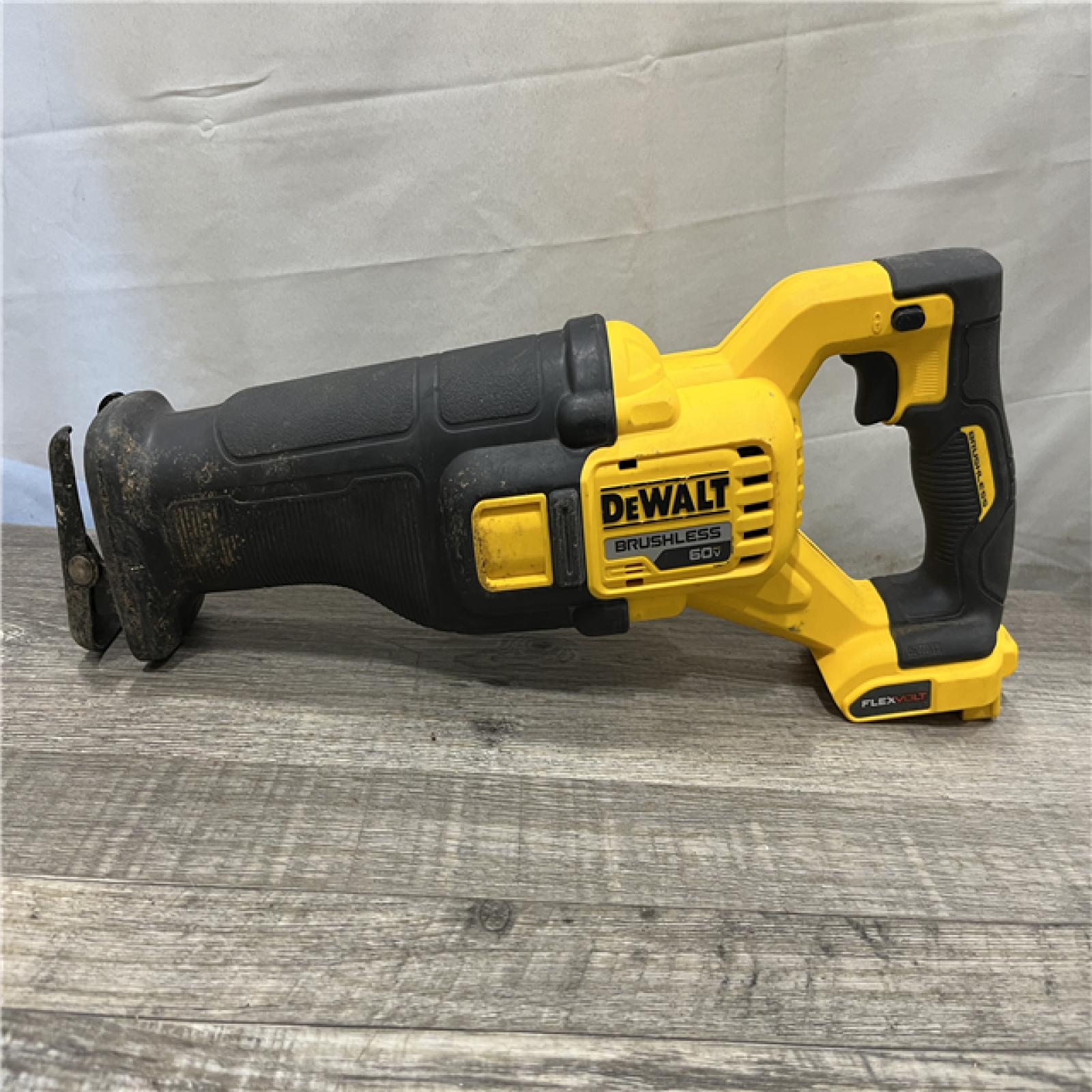 AS-IS DEWALT FLEXVOLT 60V MAX Cordless Brushless Reciprocating Saw (Tool Only)