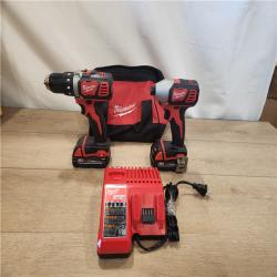 AS-IS- Milwaukee M18 18V Cordless Drill/Driver High Performance Combo Kit