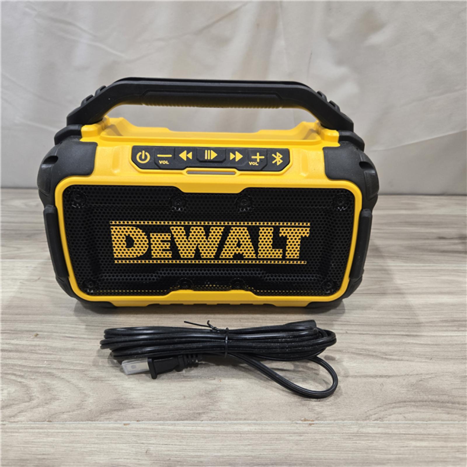 AS-IS DeWalt Bluetooth Speaker (Tool-Only)