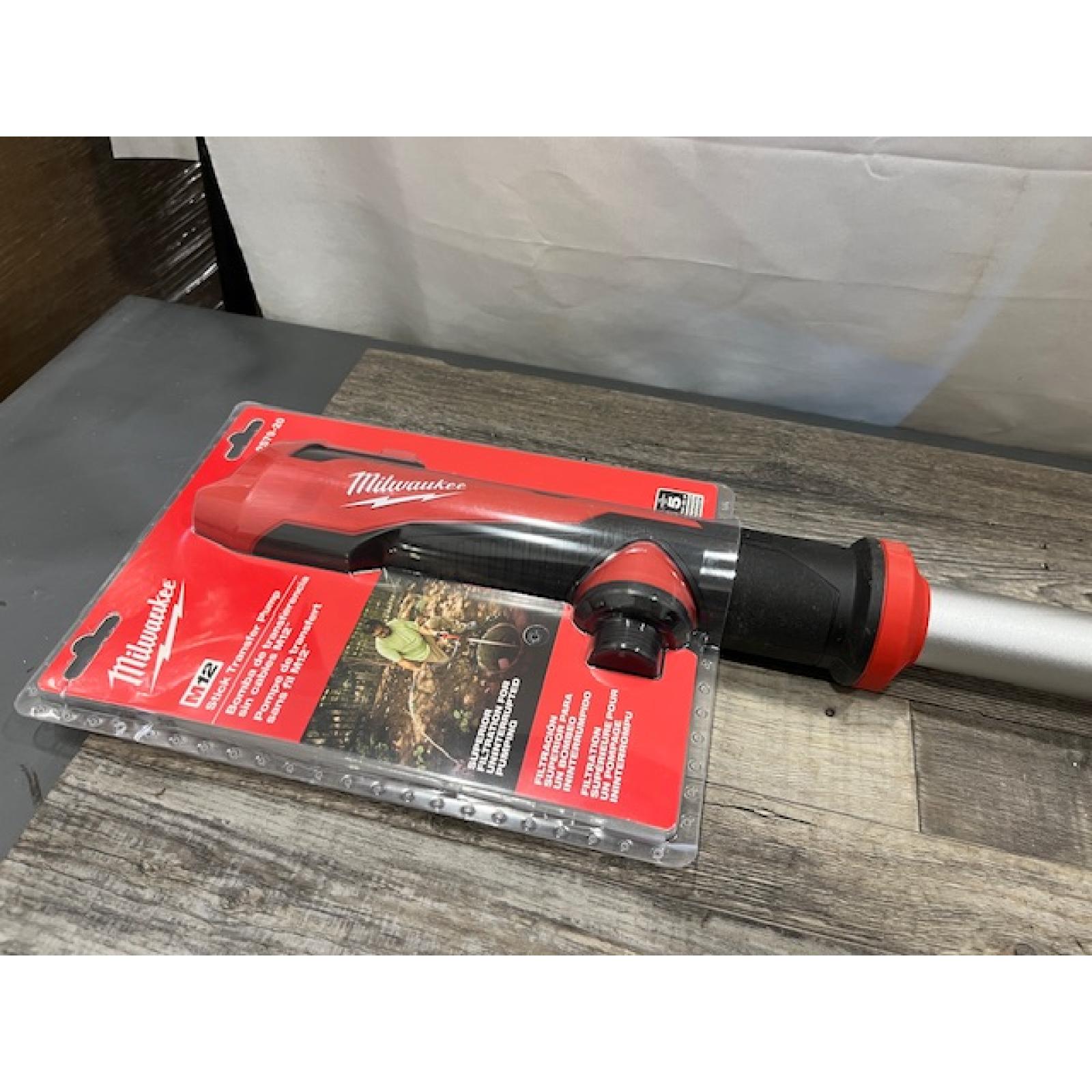 NEW - Milwaukee 12-Volt Lithium-Ion Cordless 9 GPM 0 hp. Submersible Stick Water Transfer Pump (Tool Only)