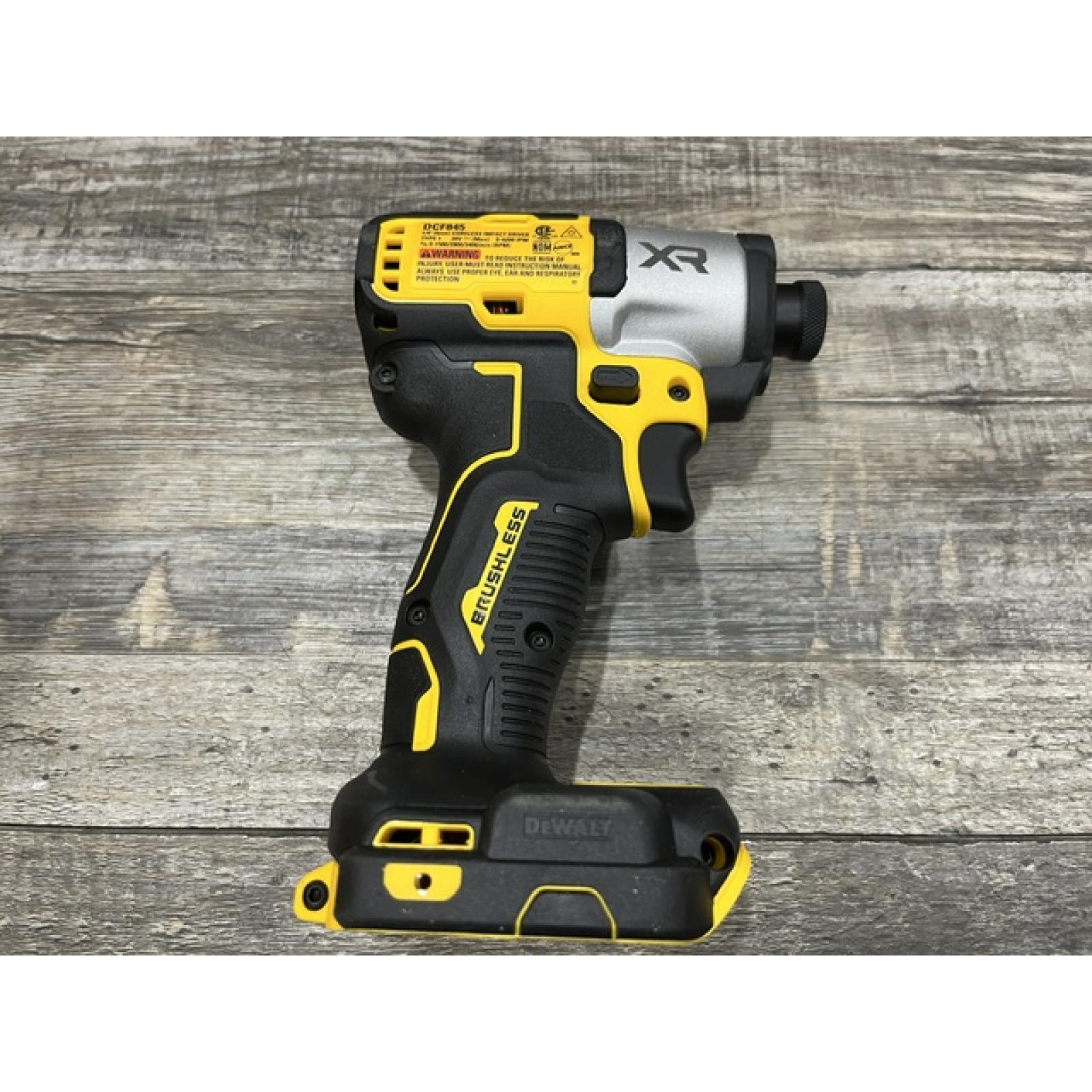 AS-IS DEWALT 20-Volt Maximum XR Lithium-Ion Cordless Brushless 1/4 in. 3-Speed Impact Driver Kit