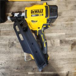 HOUSTON LOCATION - AS-IS DeWalt 20V MAX Cordless 30 Deg Framing Nailer Kit (Battery & Charger)