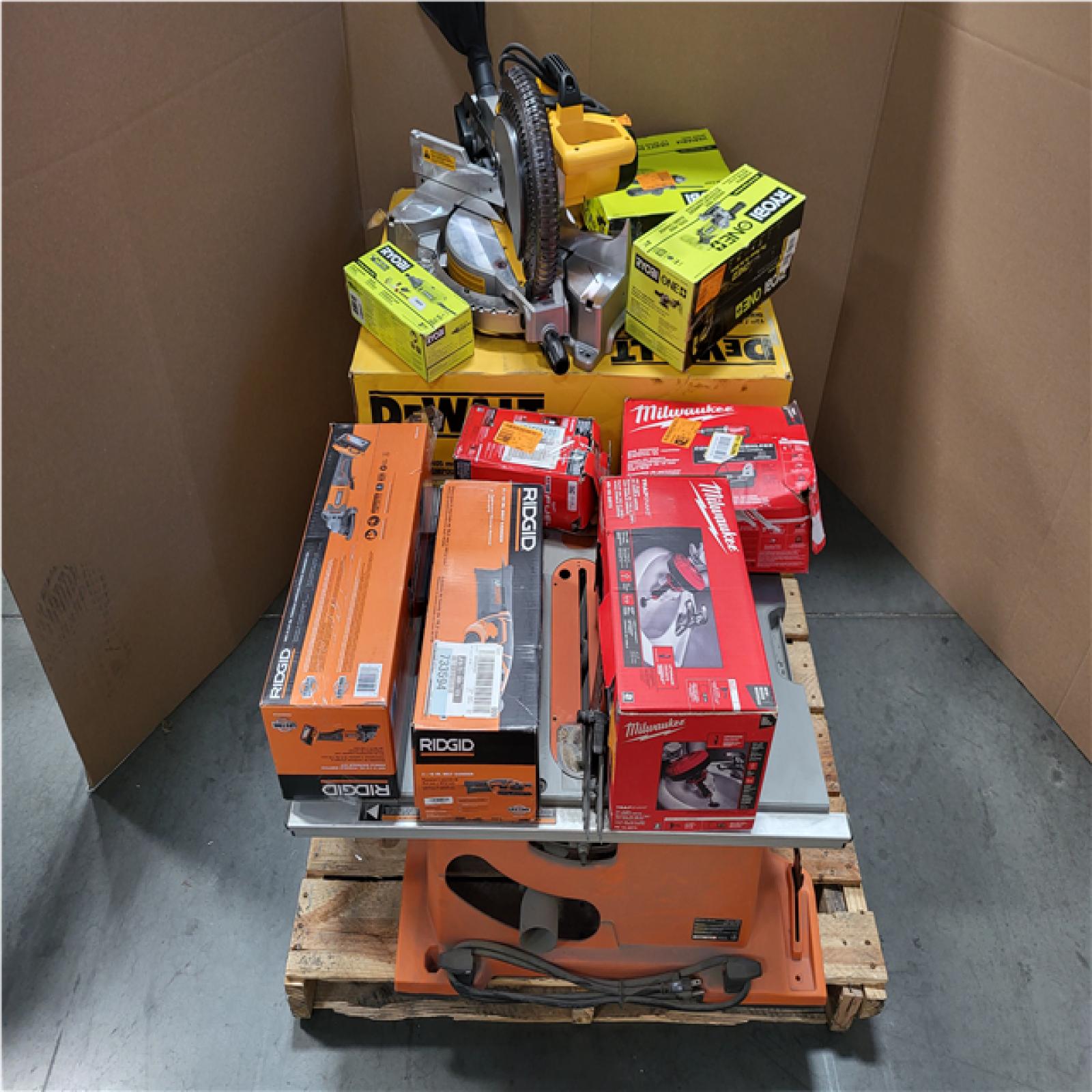 CALIFORNIA AS-IS TOOL PALLET