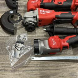 AS-IS Milwaukee 18-Volt Lithium-Ion Cordless (6-Tool) Combo Kit