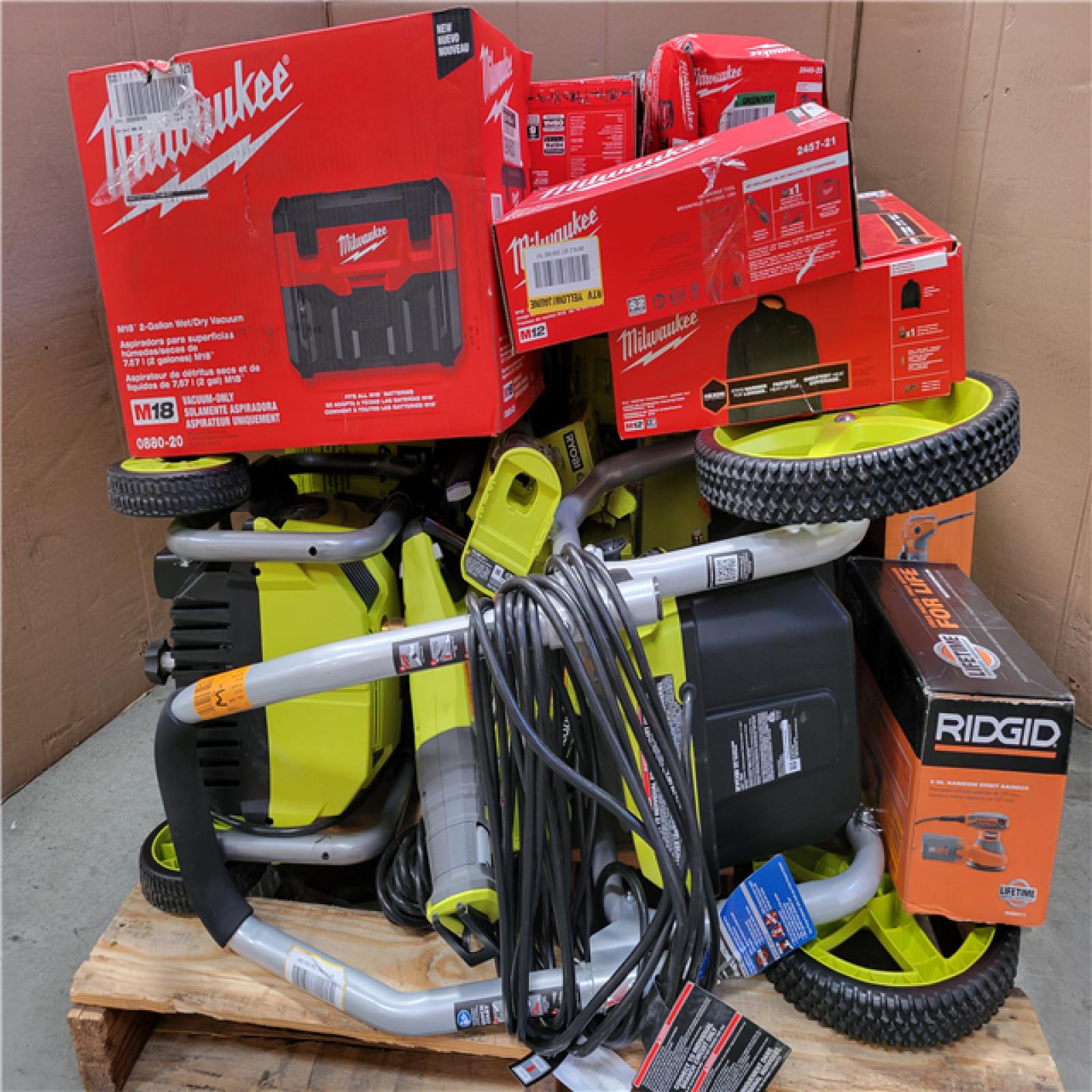 CALIFORNIA AS-IS TOOL PALLET