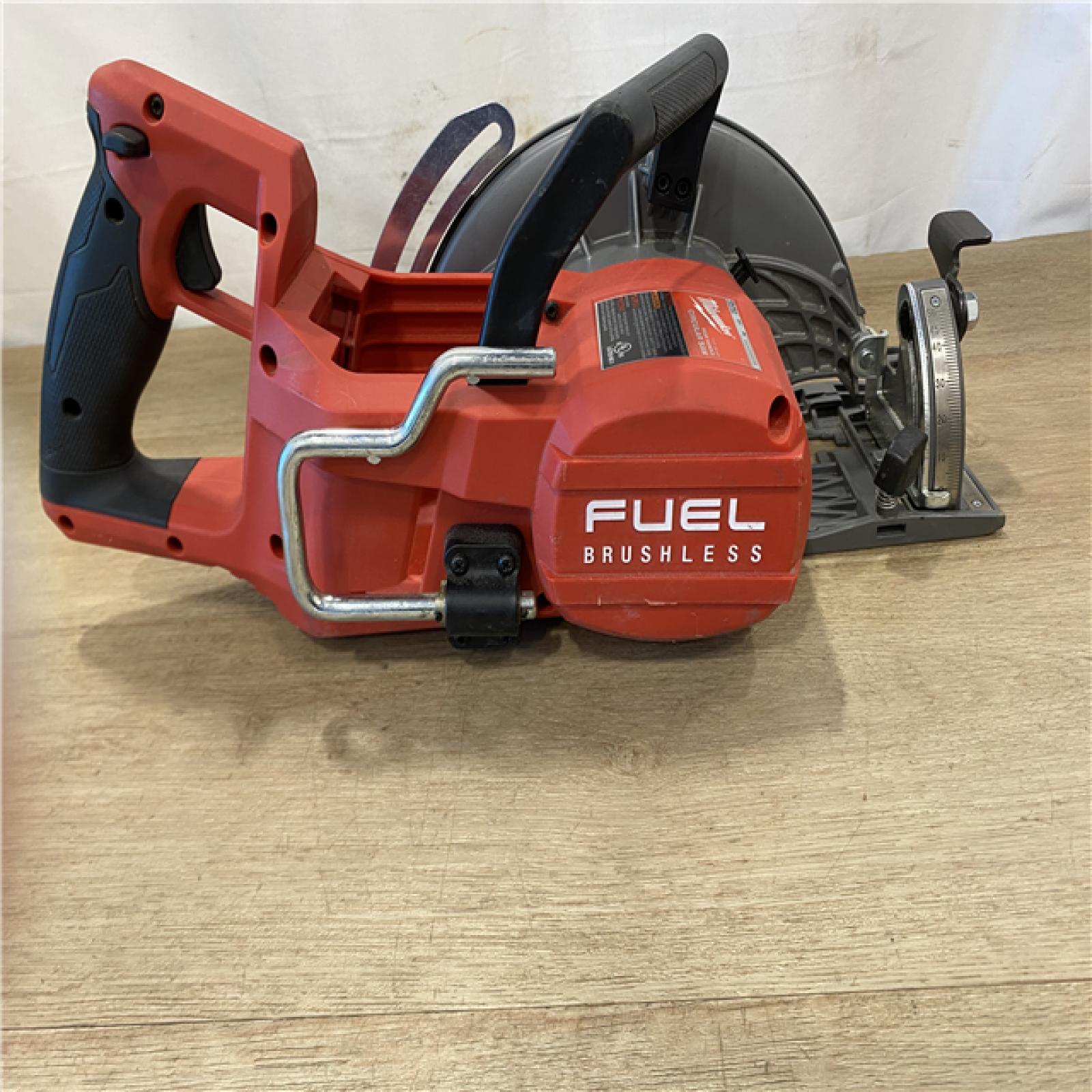 AS-IS Milwaukee FUEL 18V Lithium-Ion Cordless 7-1/4 in. Rear Handle Circular Saw (Tool-Only)