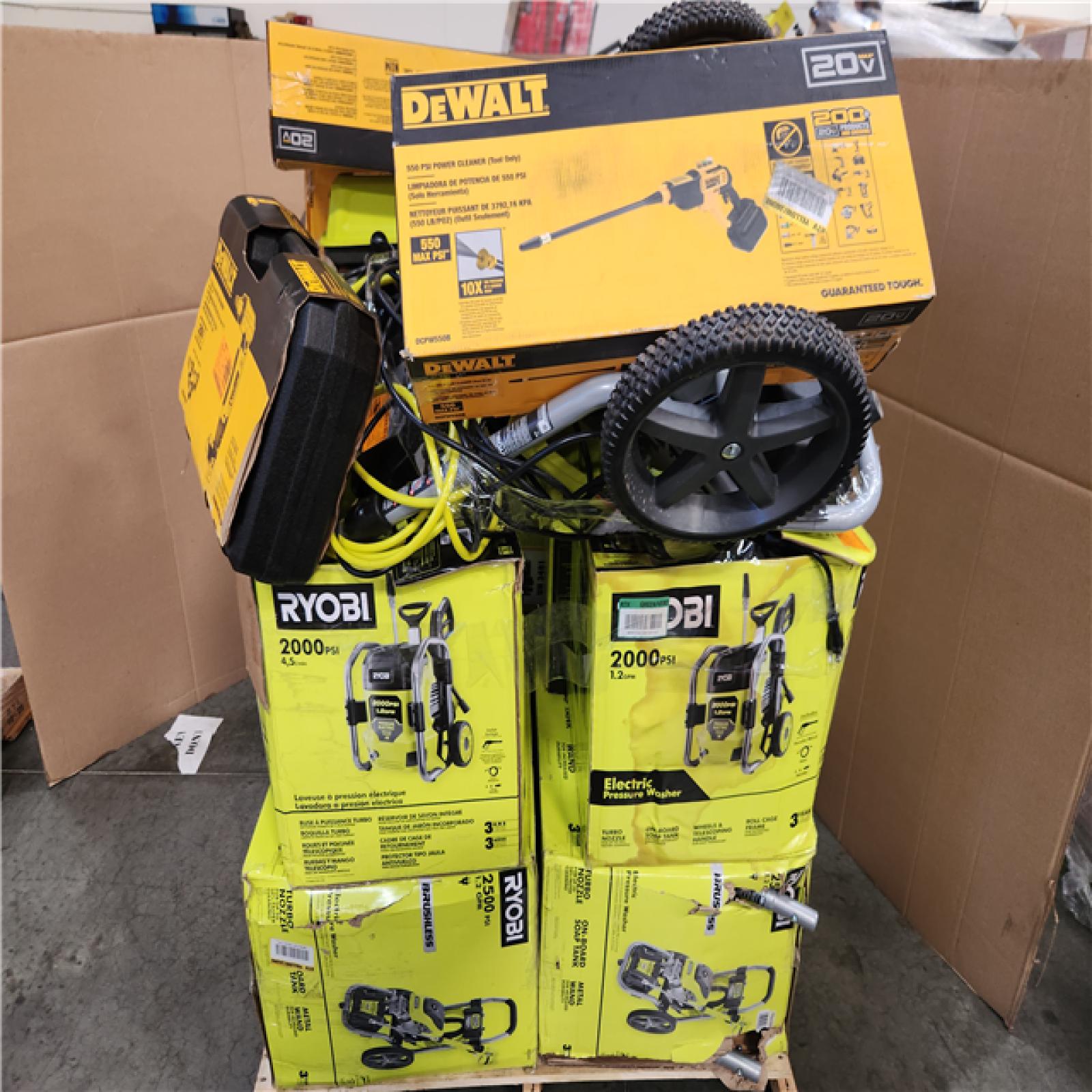 CALIFORNIA AS-IS TOOL PALLET