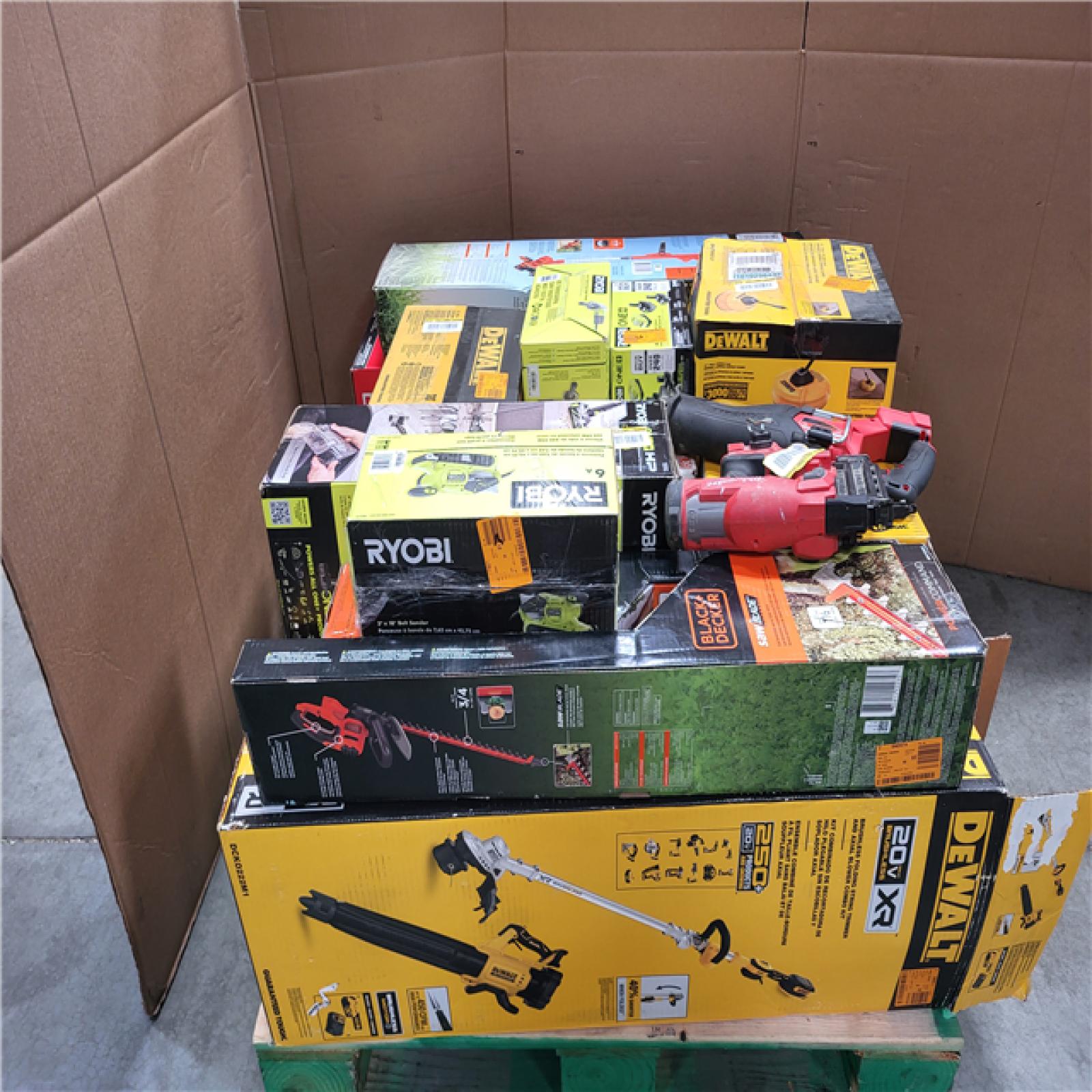 CALIFORNIA AS-IS TOOL PALLET