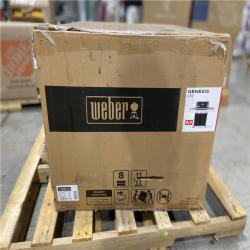 DALLAS LOCATION - Weber Genesis E-315 3-Burner Liquid Propane Gas Grill in Black with Cast-Iron Grates
