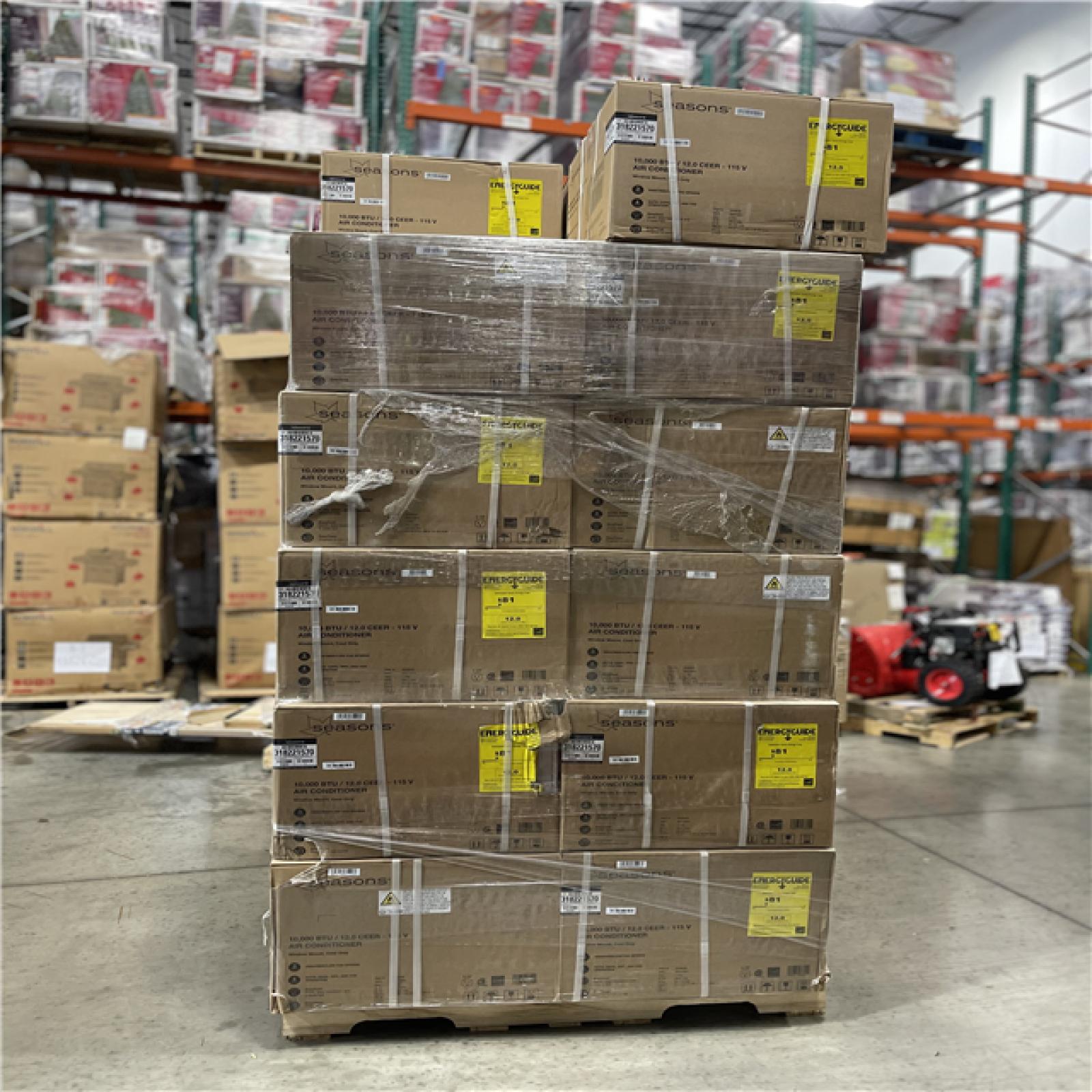 DALLAS LOCATION - SEASONS 10 000 BTU AIR CONDITIONER PALLET - (24 UNITS)
