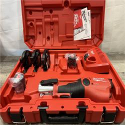 LIKE NEW - Milwaukee 12-Volt Lithium-Ion FORCE LOGIC Copper Press Tool Kit