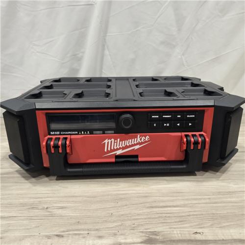AS-IS Milwaukee 2950-20 18V M18 PACKOUT Cordless Radio + Charger (Tool Only)