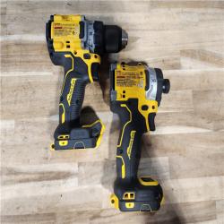 HOUSTON LOCATION - AS-IS DEWALT 2 TOOL COMBO KIT W/ (2) BATTERY & CHARGER
