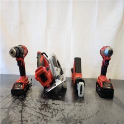 AS-IS- Milwaukee M18 4-Tool Combo Kit