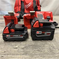 AS-IS Milwaukee 18-Volt Lithium-Ion Brushless Cordless Compact Hammer Drill/Impact Combo Kit