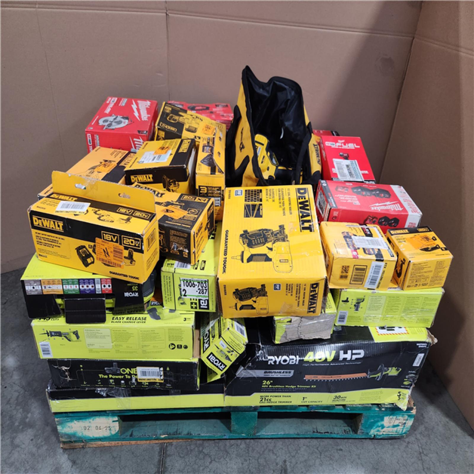 CALIFORNIA AS-IS TOOL PALLET