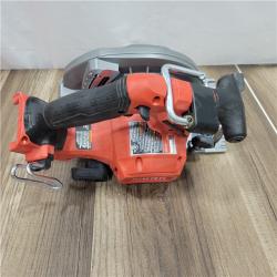 AS-IS Milwaukee M18 FUEL 18V Lithium-Ion Brushless Cordless 6-1/2 in. Circular Saw (Tool-Only)