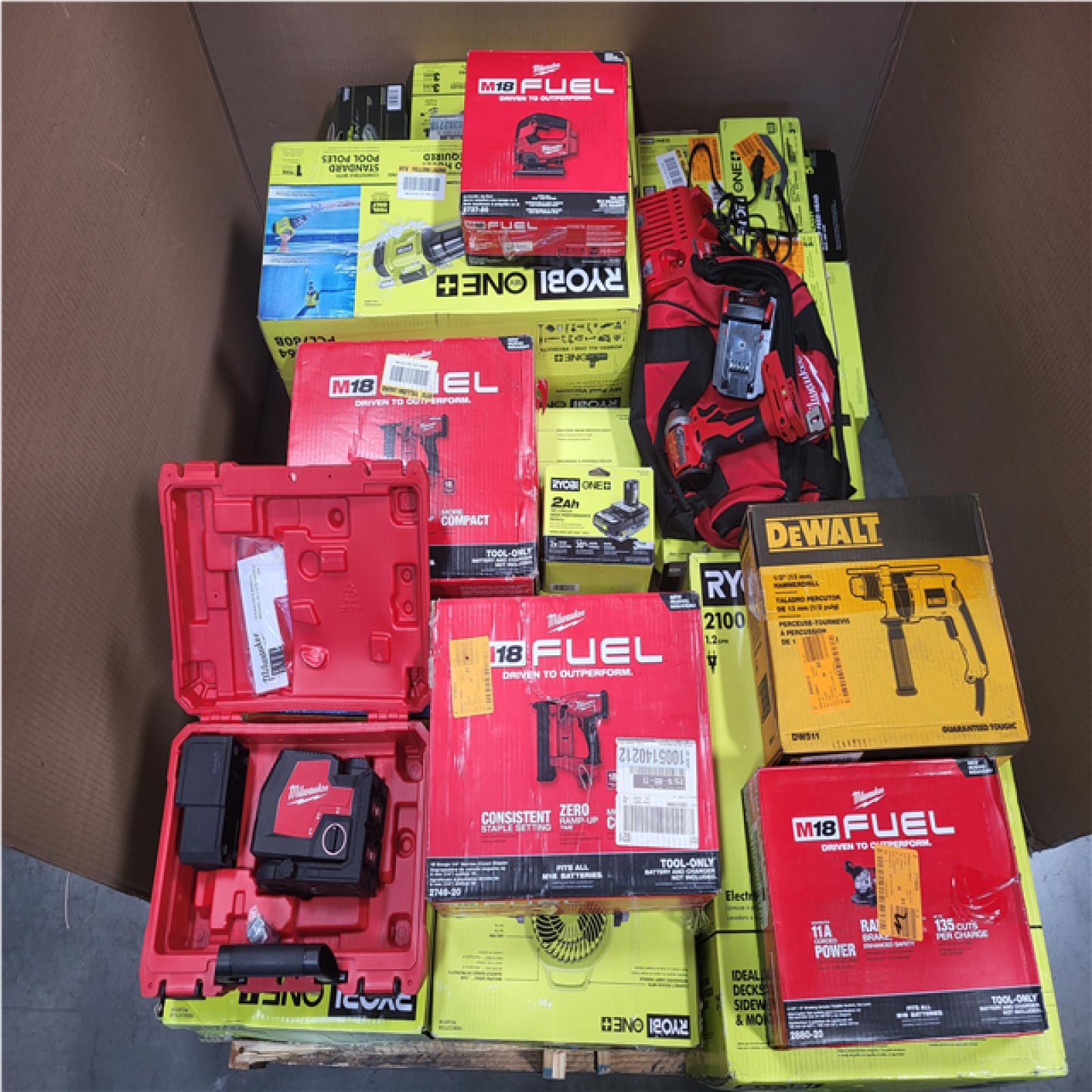 CALIFORNIA AS-IS TOOL PALLET