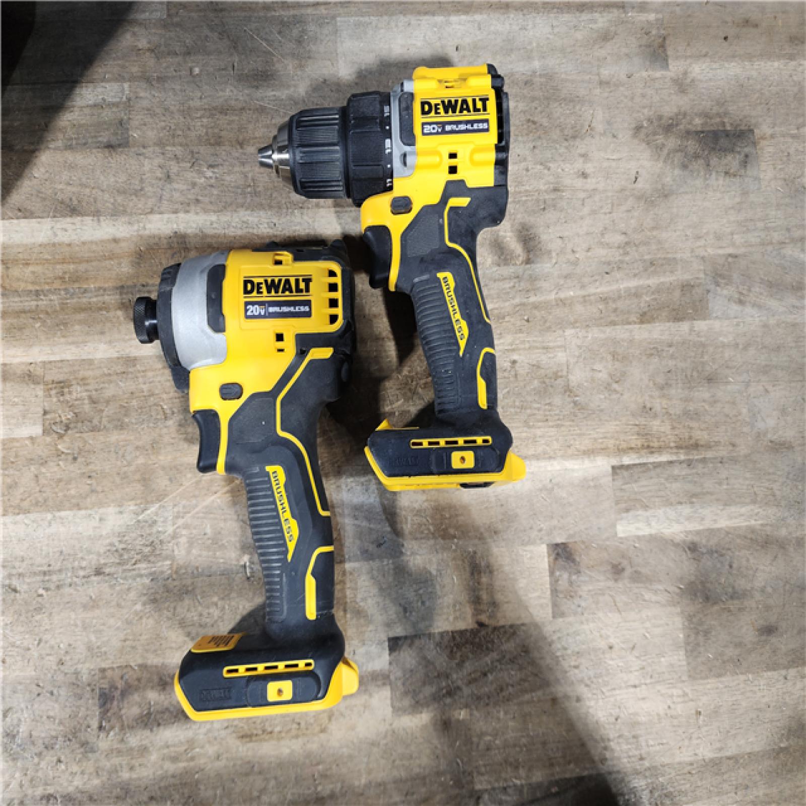 HOUSTON LOCATION - AS-IS DEWALT ATOMIC 20-Volt MAX Lithium-Ion Cordless Combo Kit