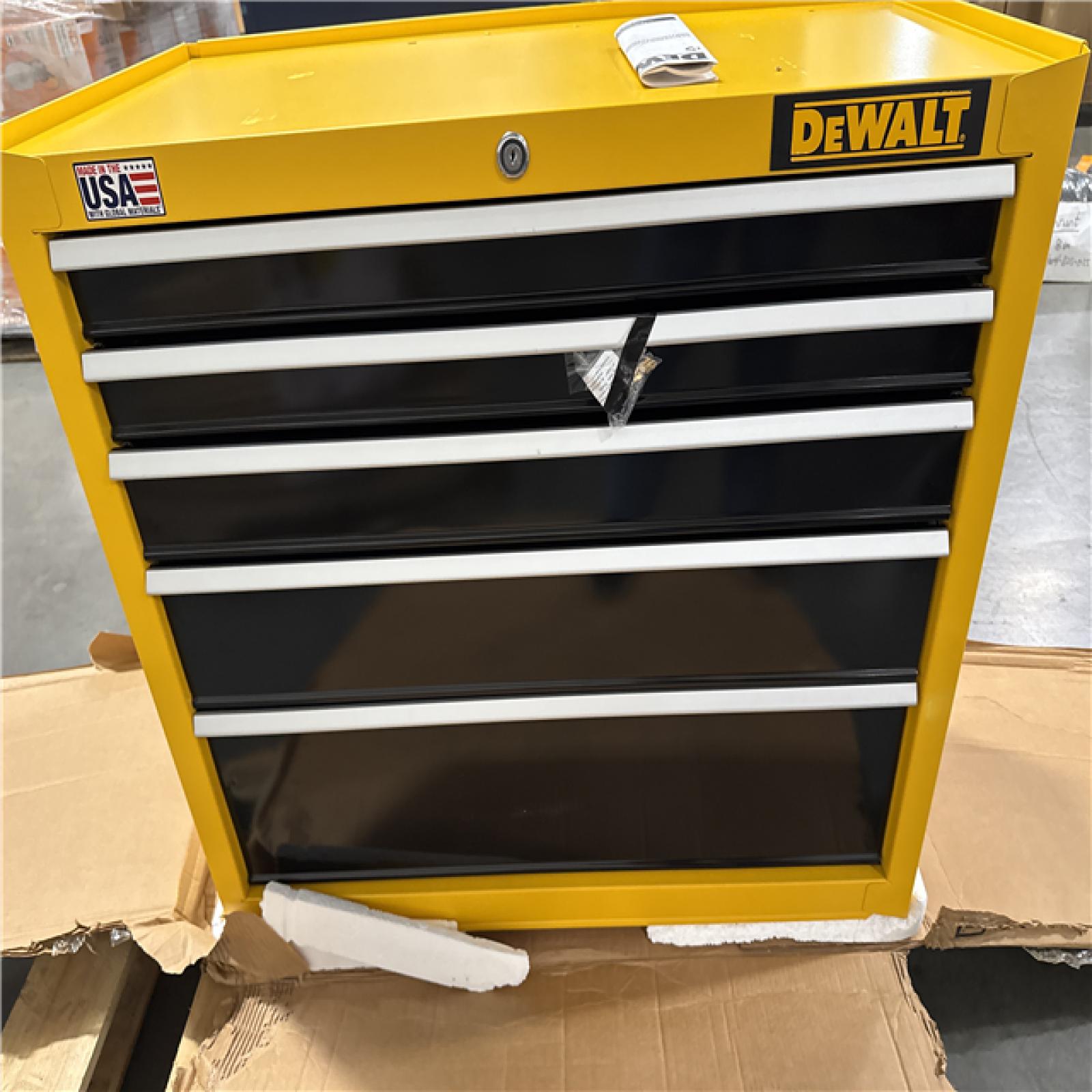 California AS-IS DeWalt 5-Drawer Tool Chest (Dents & Scratches)