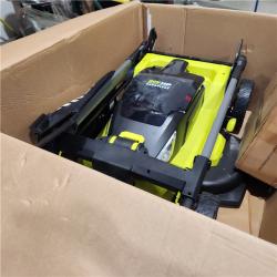 Dallas Location - As-Is RYOBI 80V HP Brushless Battery Cordless Electric 30 in Lawn Mower with Battery and Charger