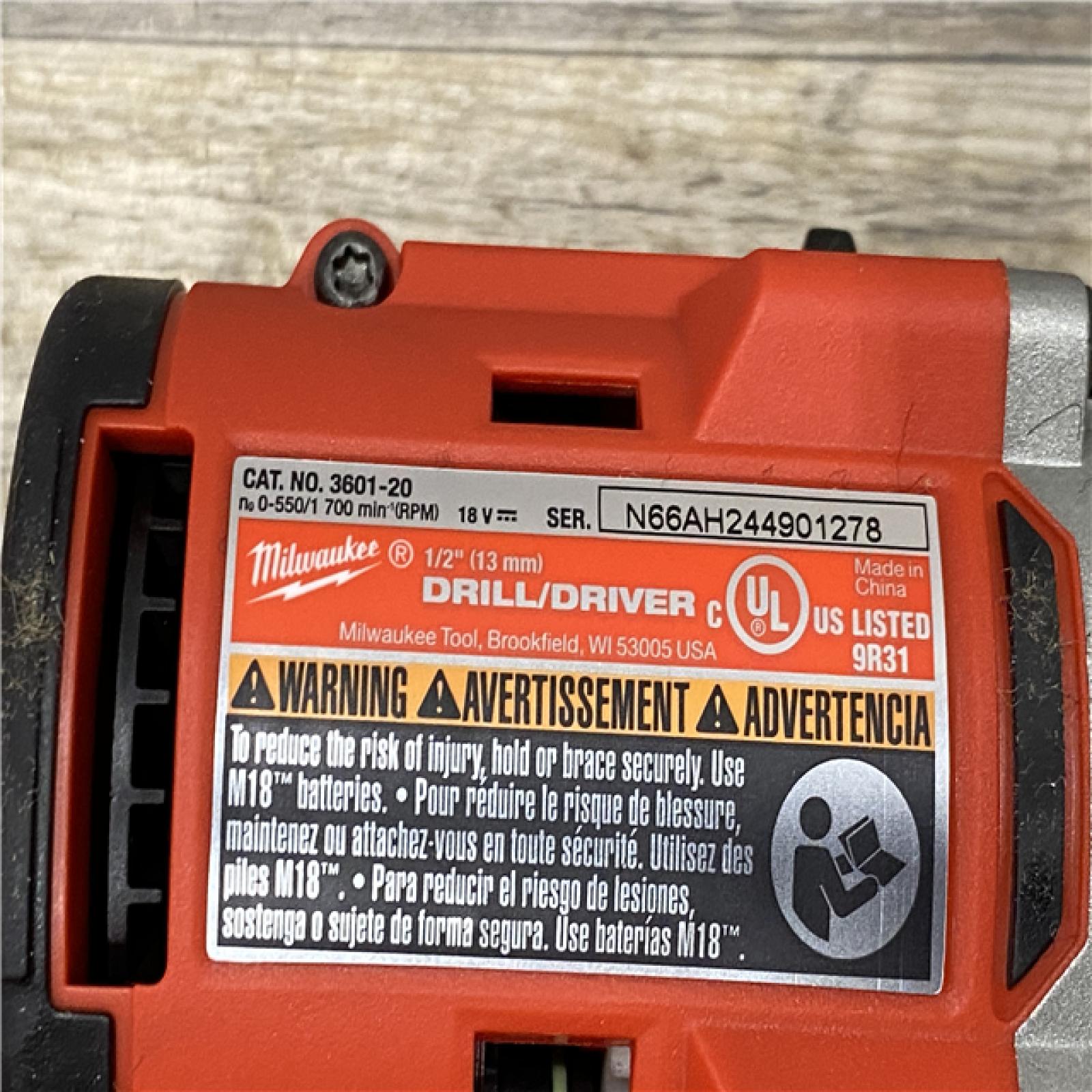 AS-IS Milwaukee 18V Lithium-Ion Brushless Cordless Compact Drill/Impact Combo Kit