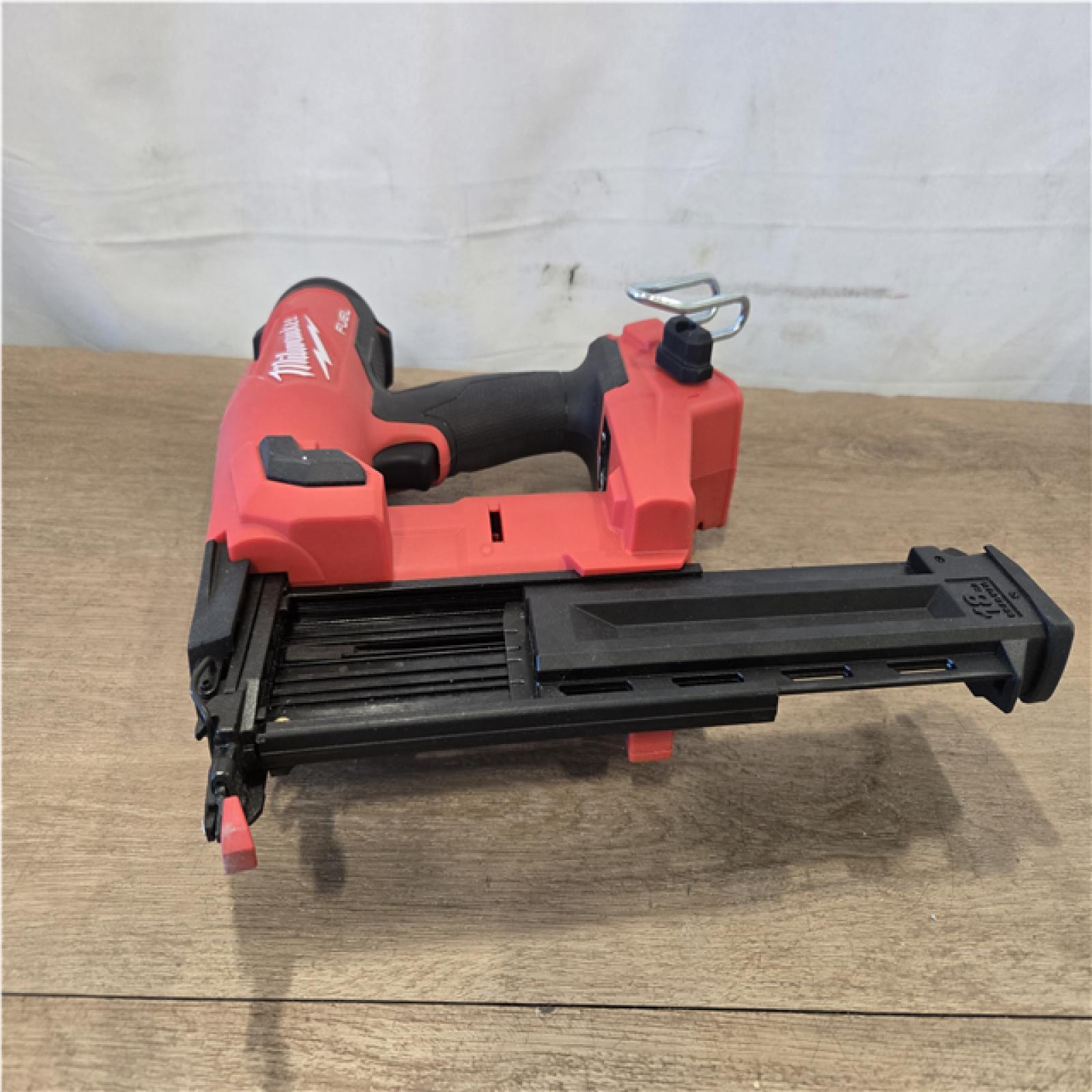 AS-IS Milwaukee FUEL 18-Volt Lithium-Ion Brushless Cordless Gen II 18-Gauge Brad Nailer (Tool-Only)