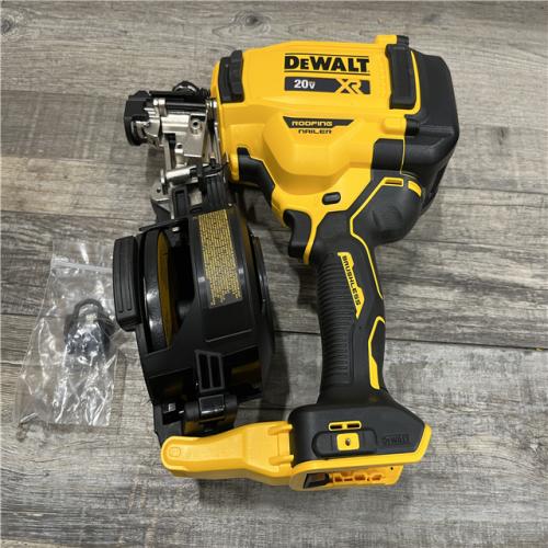 AS-IS DEWALT 20V MAX 15-Degree Electric Cordless Roofing Nailer (Tool Only)