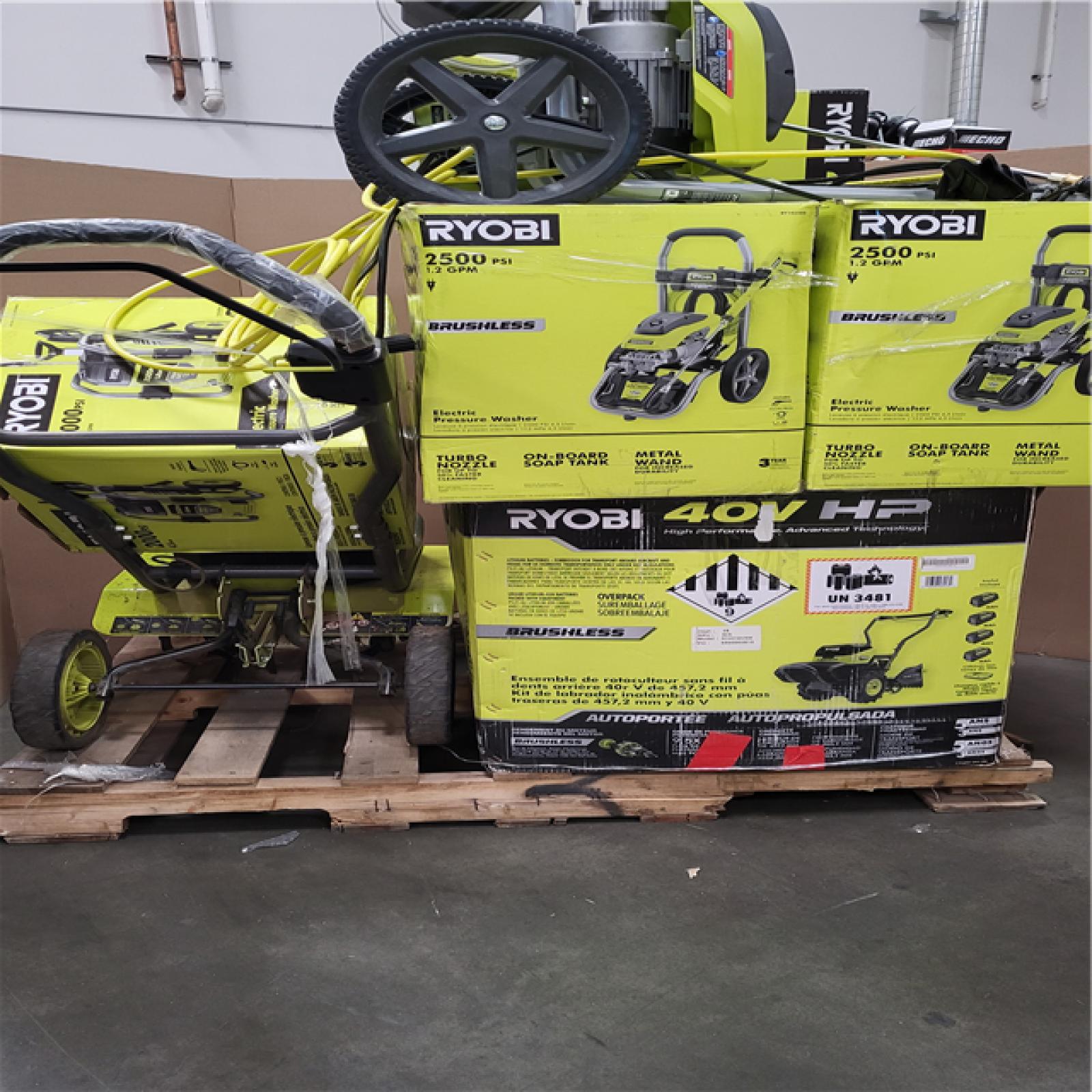 California AS-IS TOOL pallet