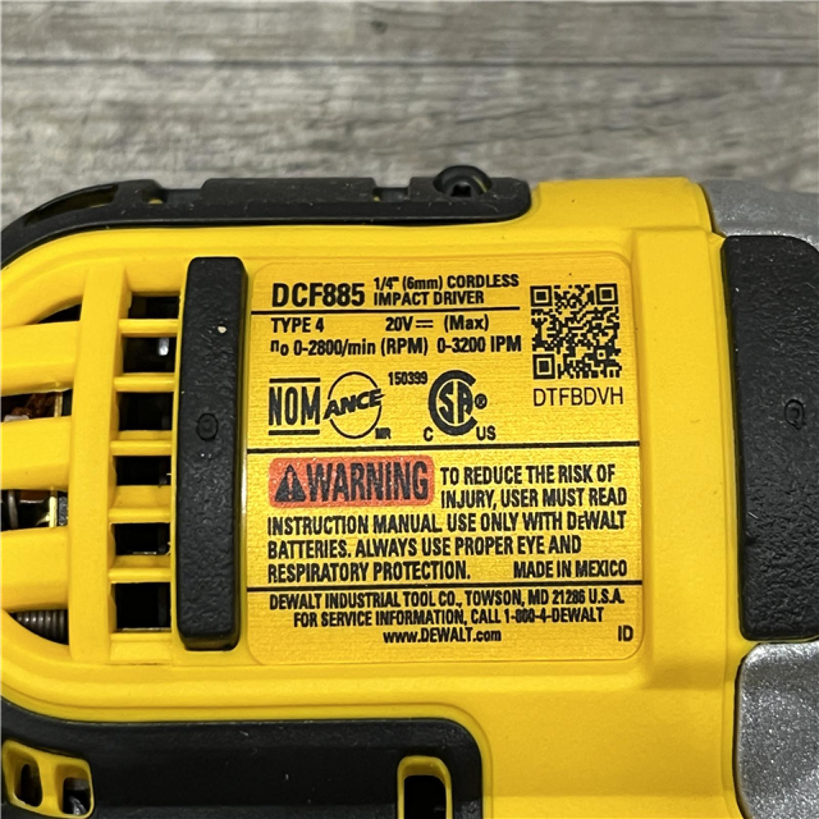 AS-IS DEWALT 20V MAX Cordless Drill/Impact 2 Tool Combo Kit